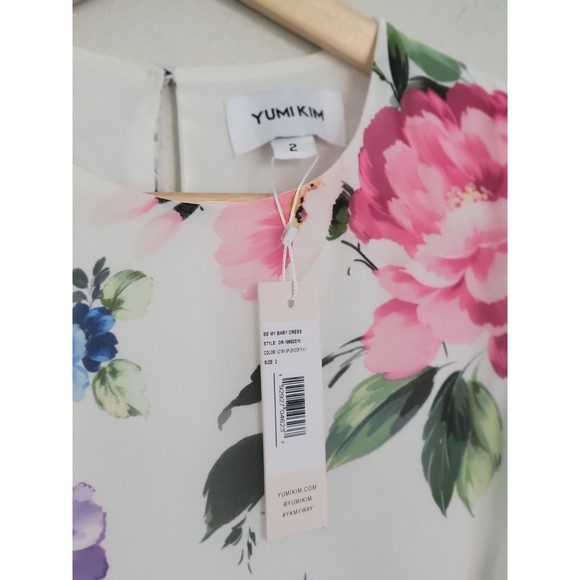 NWT Yumi Kim Pink Floral Be My Baby Dress Size 2 - Picture 2 of 6